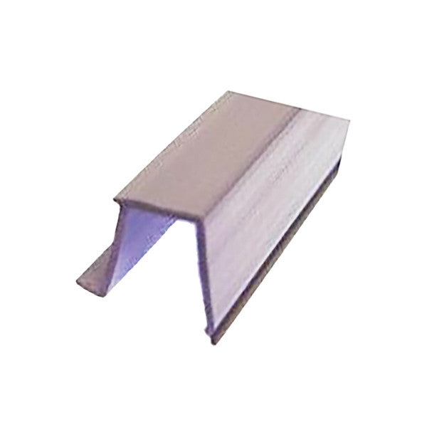 Vinyl Glazing Bead, 4 Line Shape White 6'