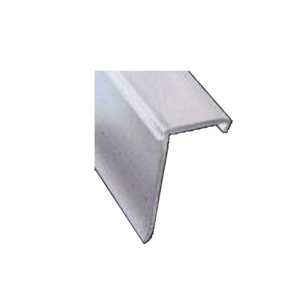 Glazing Bead, 3-Line Shape, VINYL - White