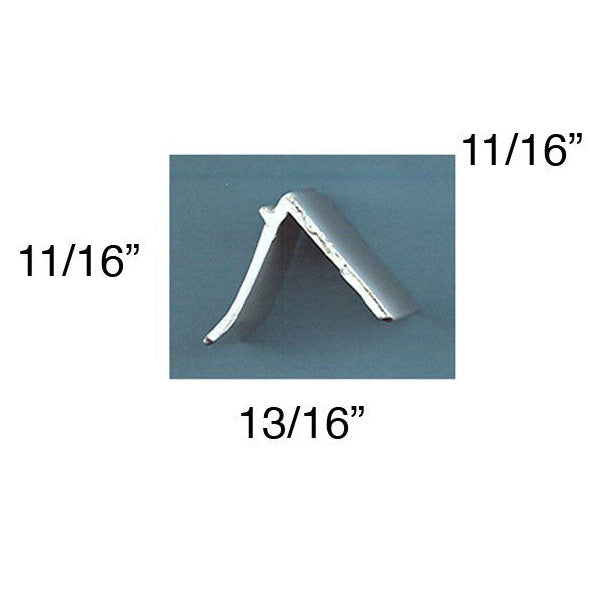 Glazing Bead, 2 Line Shape 1510 / 1110 6’ - White or Tan