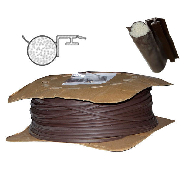 .187 T-Slot Backing, .450 Foam Filled Offset Bulb 500' Roll
