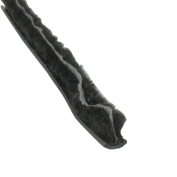 Weatherstrip .187 T-Backing x .240 Pile with Fin Seal