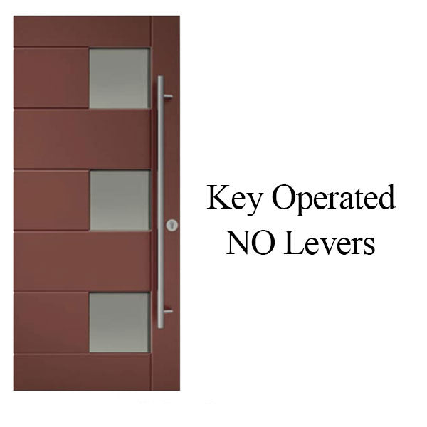 Key-Driven (No Lever Needed) Multipoint Locks