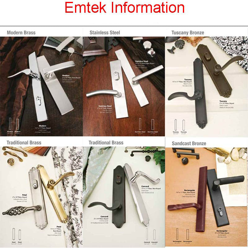 Emtek Multipoint Lock Information