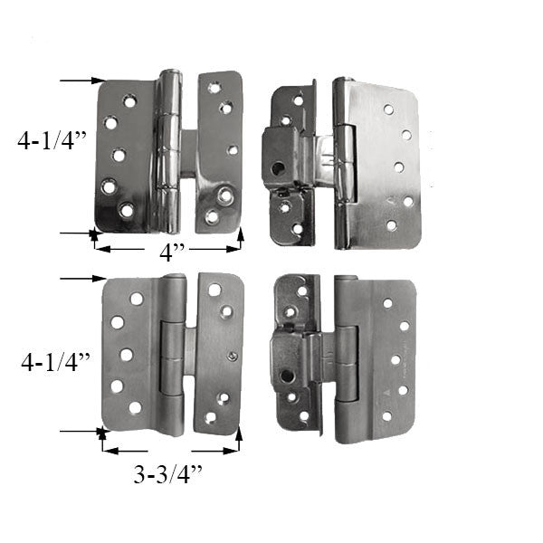 V200 All In One Adjustable Hinge, New Style