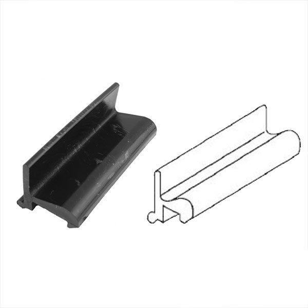 Sash Lock & Lift handle, Plastic - Black
