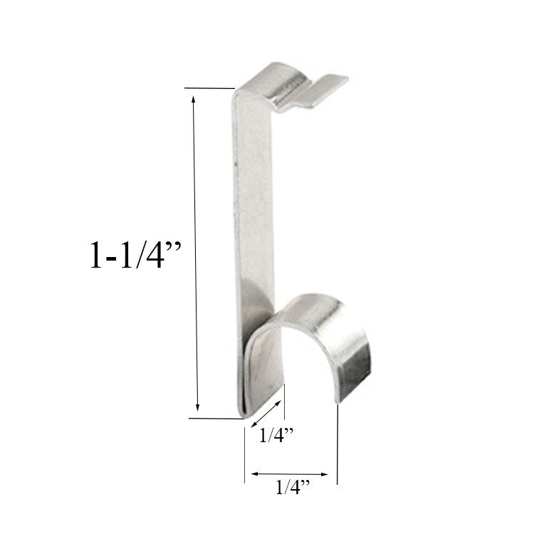 Take Out Clip, Channel Balance, 1/4 Wide x 1-1/4 Long