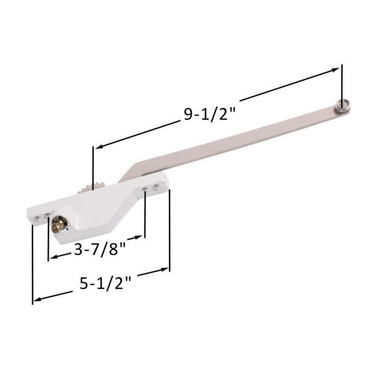Truth Hardware Front Mount Casement Window Operator with Arm