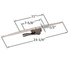 Truth Hardware Regular Hand 23-1/4" Dual Pull Lever Window Operator 1/2" Space For Housing