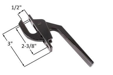 Truth Hardware Casement Window Locking Handle with 2-3/8" Mounting Holes