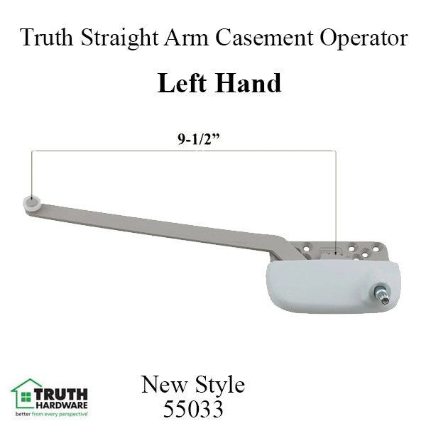9-1/2 Inch, Truth New Style Ellipse Single Arm Operator
