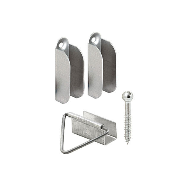 Window Screen Hangers and Latches - Mill Finish