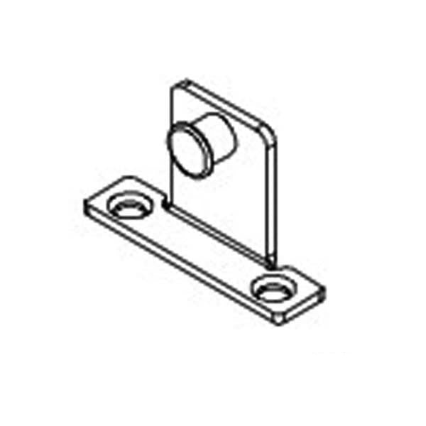 Keeper, Multipoint Lock Strike For Marvin Casement Windows - Stainless Steel