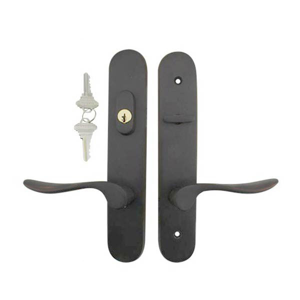 Marvin Active Keyed Multi-Point Lock Trim For Hinged Door - Oil Rubbed Bronze Pvd