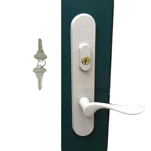 Marvin Active Keyed Trimset with Interior Thumbturn - White