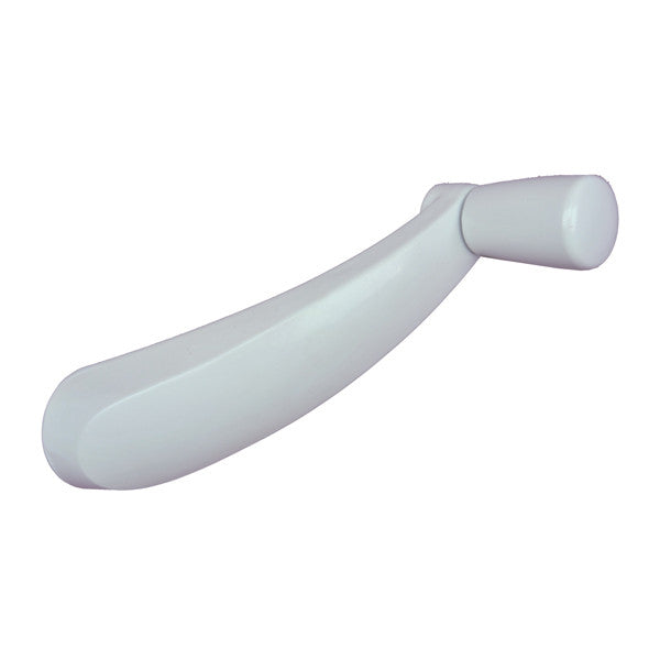 White Classic Style Handle for Casement, Awning and Roof Windows