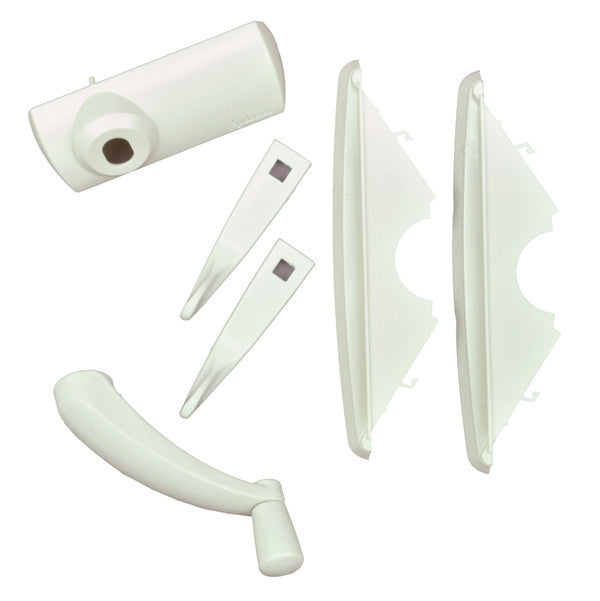 Andersen 400 Series Awning Hardware Package 1521026 White Classic Hardware Set 1999 to Present