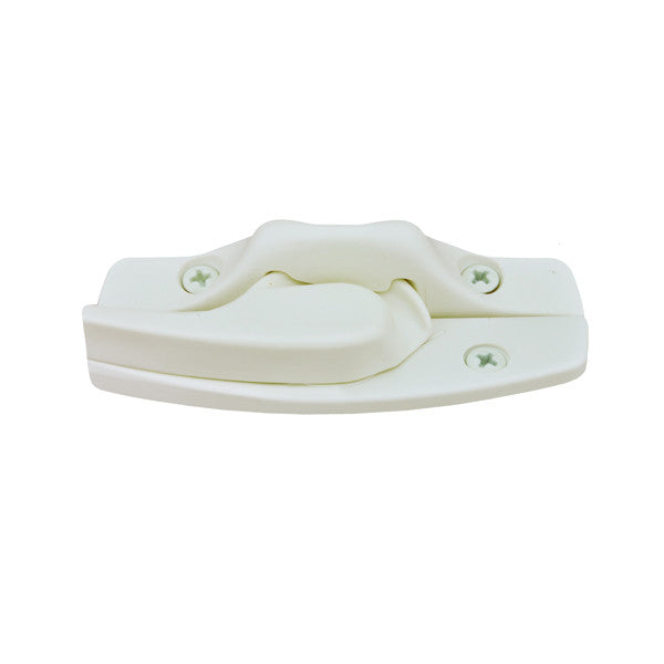 200 Series Narroline or 400 Series Tilt-Wash Double-Hung Lock Kit 1630029 White Composite Flush Mount Sash Lock Kit