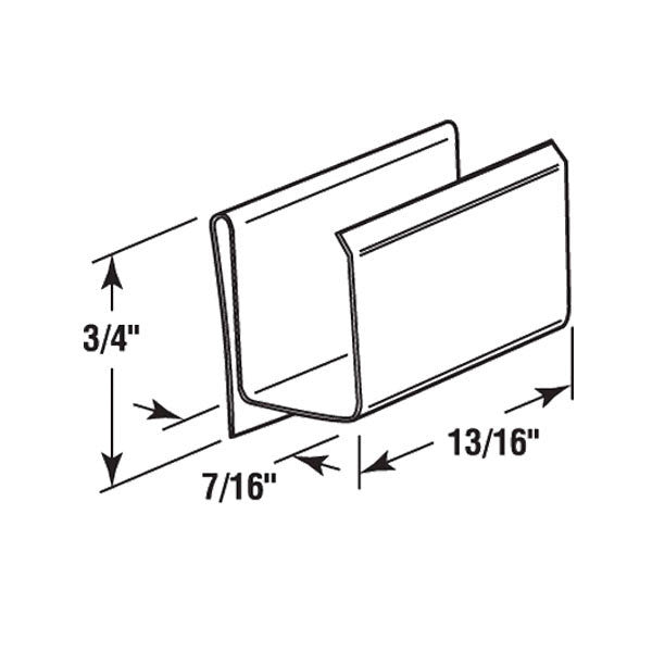 Metal Retainer Clips Holds 7/16 inch Screen Frame