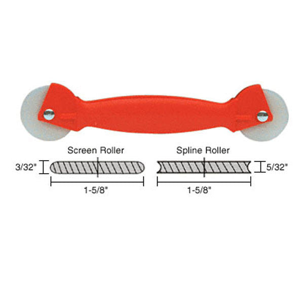 Plastic Screen Rolling Tool with Nylon Wheel
