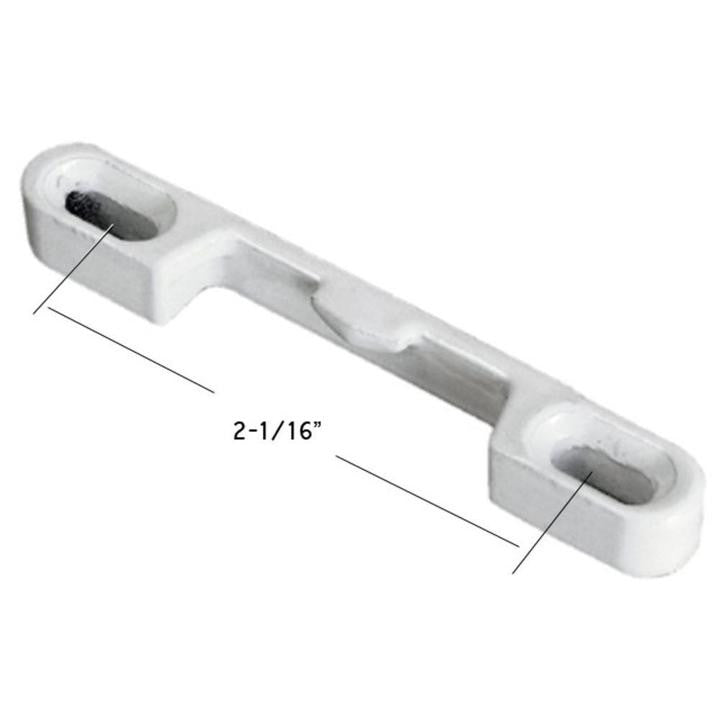 Truth Hardware Face Mount Keeper with 2-1/16" Screw Holes