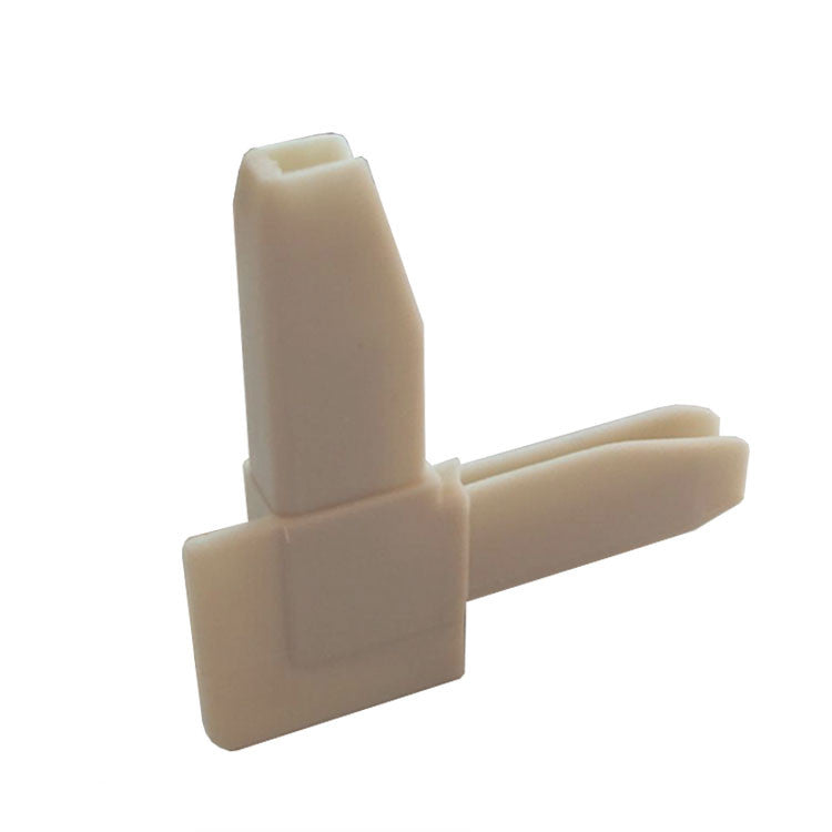 Outside Double Hung Corner Key and Inside Casement Corner, Plastic - Tan