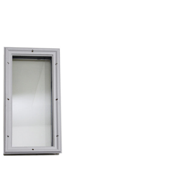 Therma-Tru 7-1/2 x 18-1/2 x 1 1-Lite Surround w/Glass Door Lite