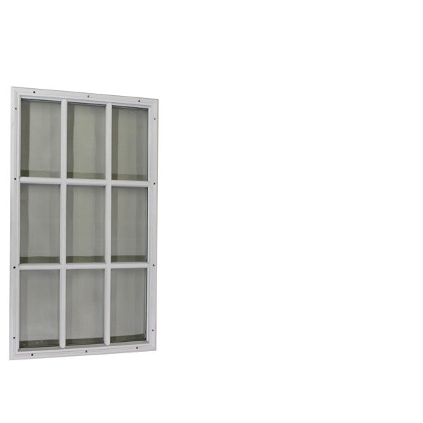 Therma-Tru 20 x 36 x 1/2 with Glass Included - 9 Lite
