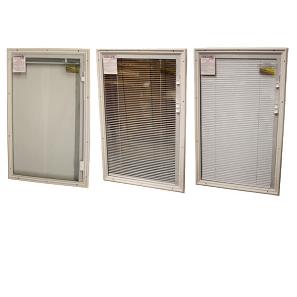 Therma-Tru 20 x 36 x 1 Surround with Internal Venetian Blinds Door Lite