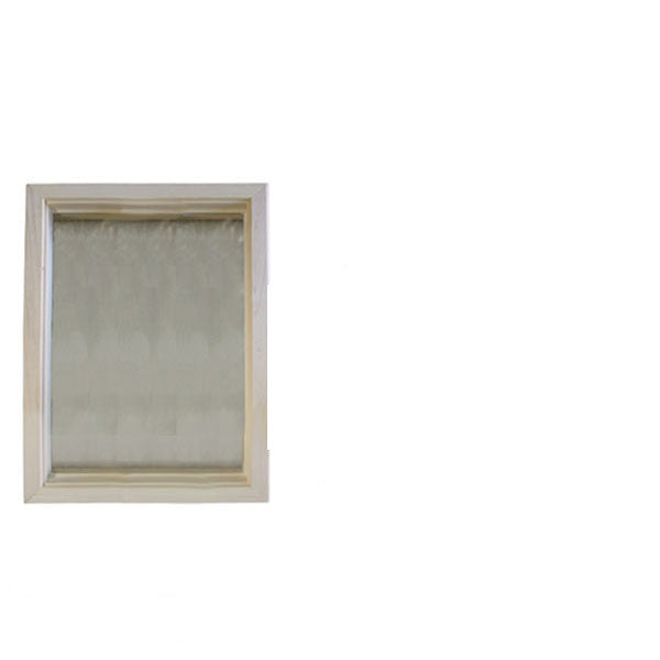 Wood Frame Door Lite 20 x 24 Single Pane Glass