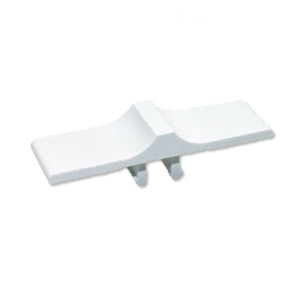 Thumb Button Only, Tilt in Latch 3/4 x 2-1/2 inch - White