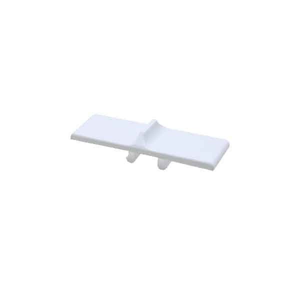 Thumb Button - White Plastic *DISCONTINUED*