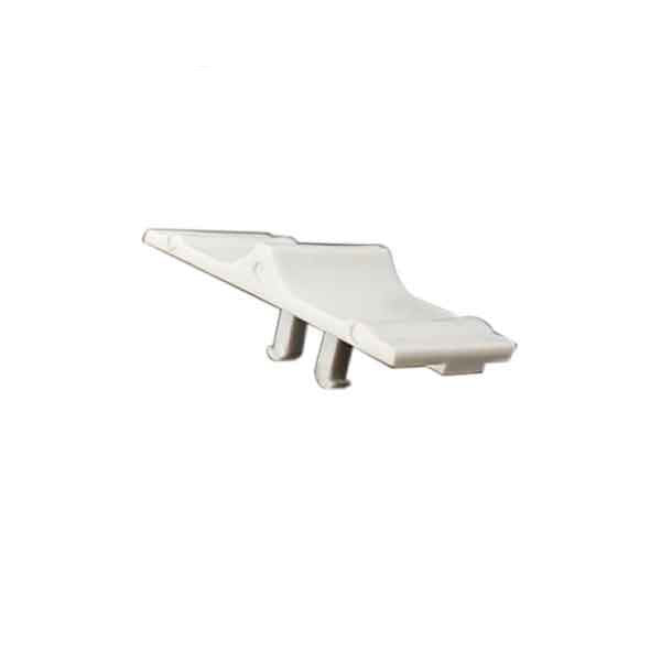 Thumb Button Only, Tilt in Latch 7/8 x 2 - White