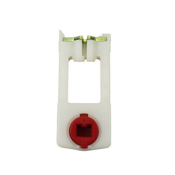 Pivot Lock Balance Shoe, 31/32 x 2-1/16 x 3/8, Small Tilt Block, Red Cam