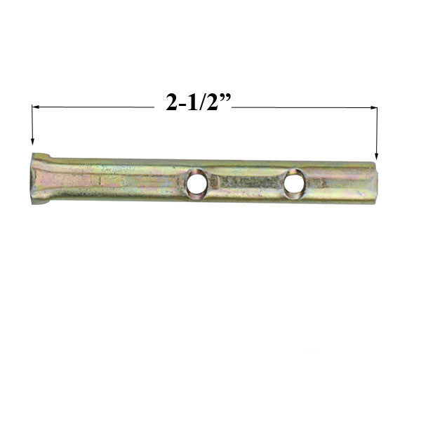 2 Hole Pivot Bar, Stamped Steel, 2-1/2
