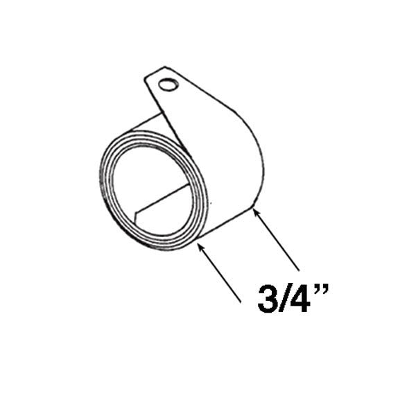 Certainteed Coiled Spring, Short Tongue 3/4 Wide