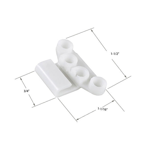 Guide, Adjustable Tie Bar, Casement - White - 556080