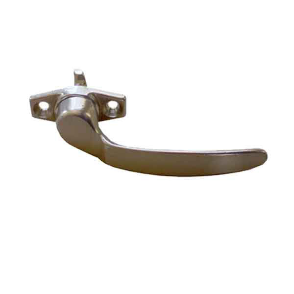 Project-In Handle, 1-3/8 Screw Holes, 1/2” Hook Projection, Left Hand - White Bronze