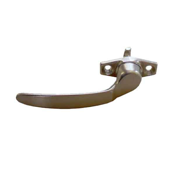 Project-In Handle, 1-3/8 Screw Holes, 1/2” Hook Projection, Right Hand - White Bronze
