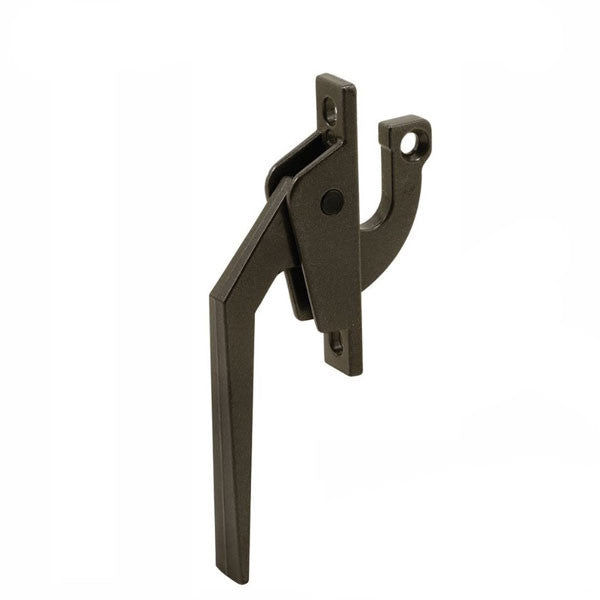 Casement Window Bottom Locking Handle, Tie Bar, 2-3/8 Inch Screw Spacing - Chestnut Bronze