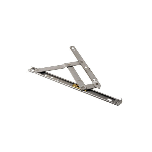 4 Bar Hinge, 12 inch Window Track, Truth 34.55 - Stainless Steel