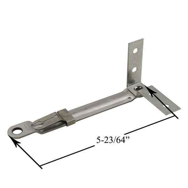 Connect Arm Assembly with Bracket 5-23/64" - Stainless Steel
