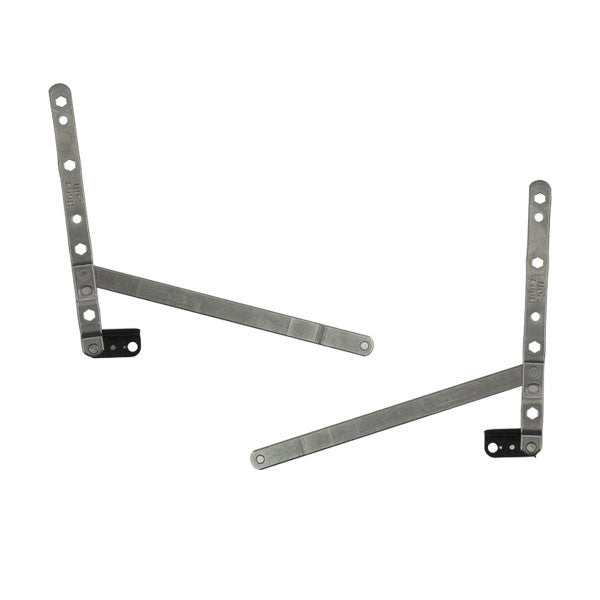 Roto 10 inch Left and Right Egress Hinge Set, HG05 Series - Stainless Steel