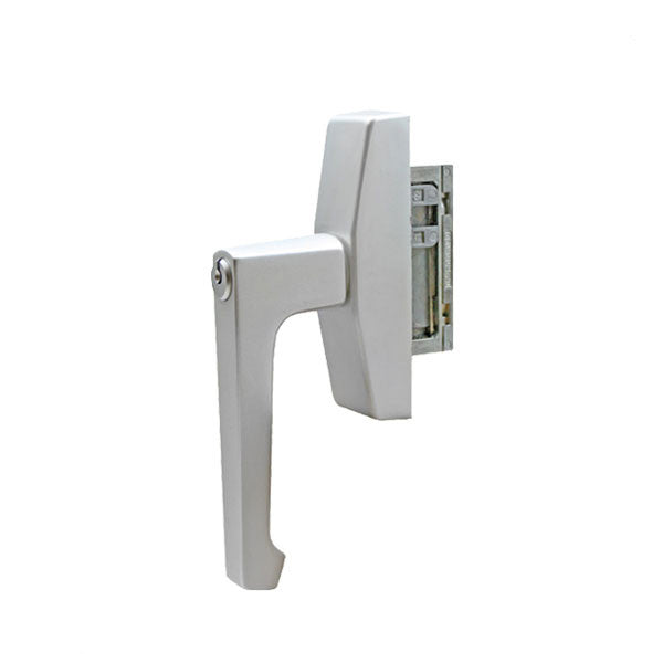 Roto Locking Window Handle, Keyed - Aluminum