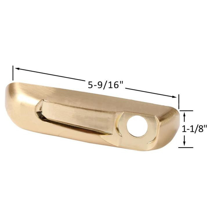 Truth Hardware "Encore" Operator Cover - Brushed Brass