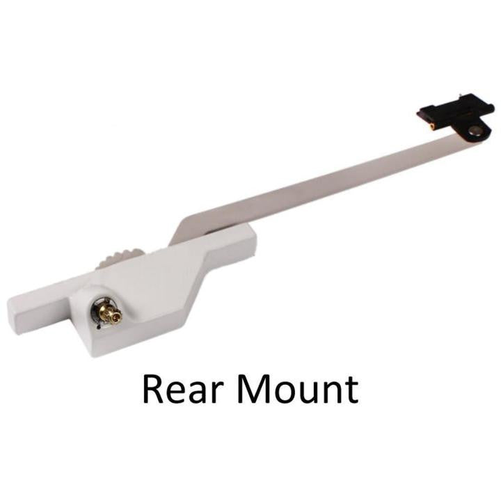Truth Hardware 9-1/2" Rear Mount Casement Window Operator With Pivot Shoe - White