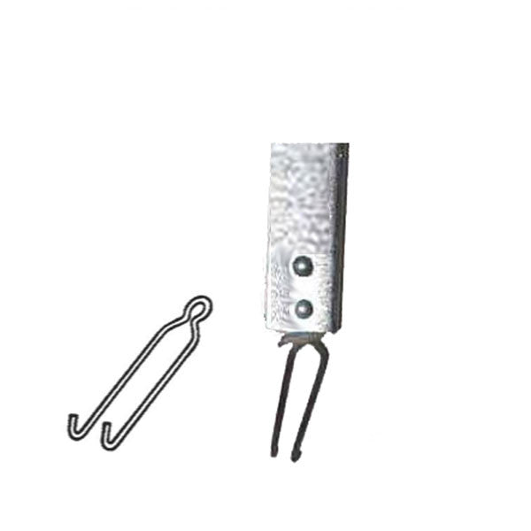 1/2 Inch Tilt Channel Balance (5/8 x 9/16) with Wire Clip #4