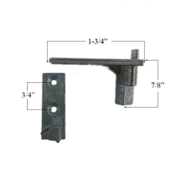 Tilt Pivot Pin for Locking Cam, Old Style - Right Hand, Disc *DISCONTINUED*