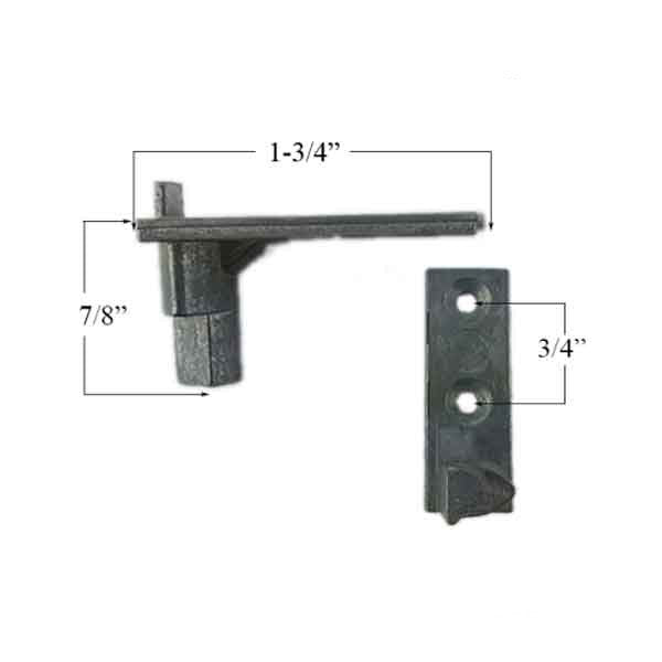Tilt Pivot Pin for Locking Cam, Old Style - Left Hand, Disc *DISCONTINUED*