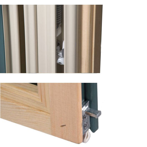 Cam Pivot, 2 Hole Tilt Stud for Tilt-In Wood Windows - Zinc