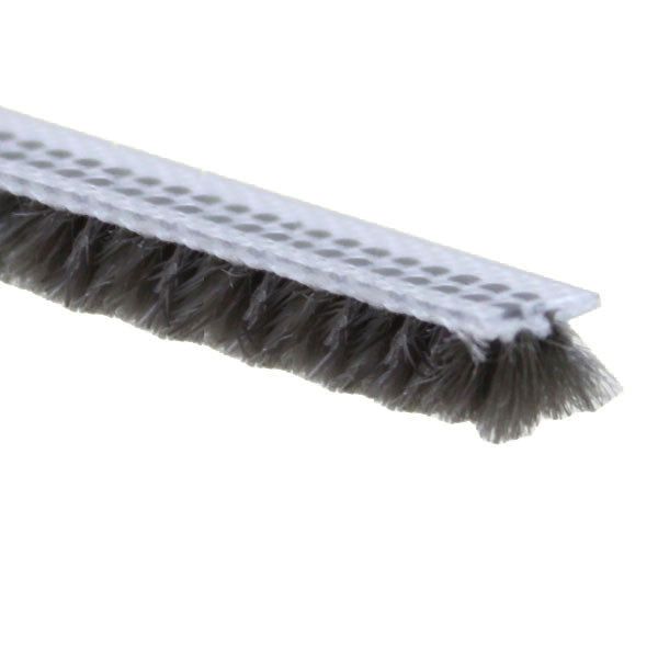 Weatherstrip .270" Backing x .250" Pile with Plastic Fin Seal